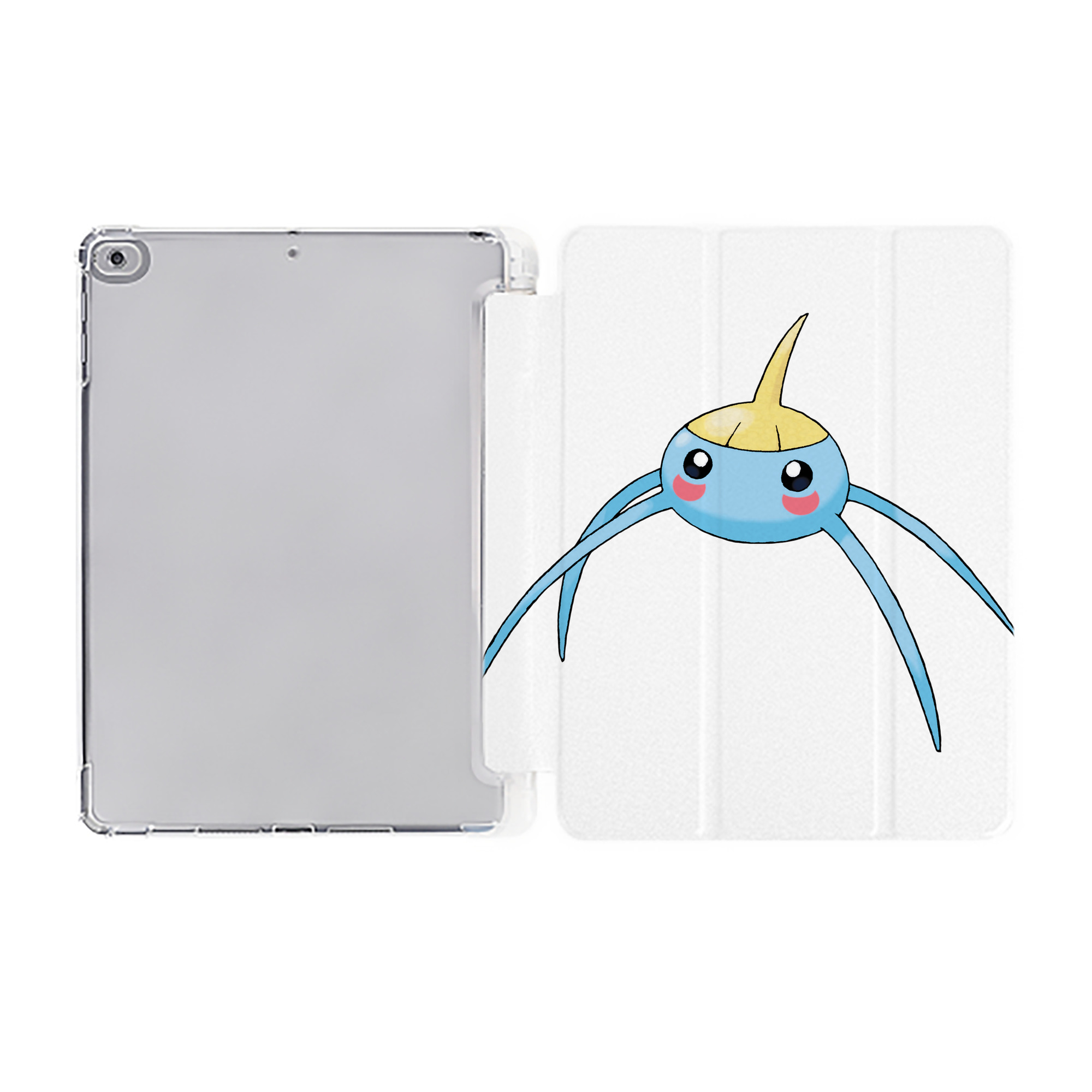 （画像用） ポケットモンスター Pokémon IPad ケース ペン収納付き 三つ折りスタンド PUレザー×シリコン 対応機種9.5/10.5/10.9インチ